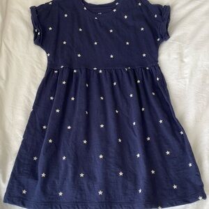 Gap NWOT Navy Blue Starry Kids Dress